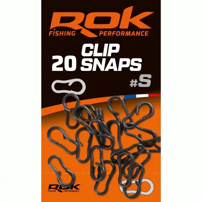 CLIP SNAPS _S – AGRAFE _S ROK FISHING PERFORMANCE Nouveauté