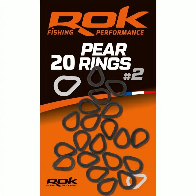 PEAR RING _2 – ANNEAU POIRE _2 – 2.7X3.5MM ROK FISHING PERFORMANCE Acheter En Ligne