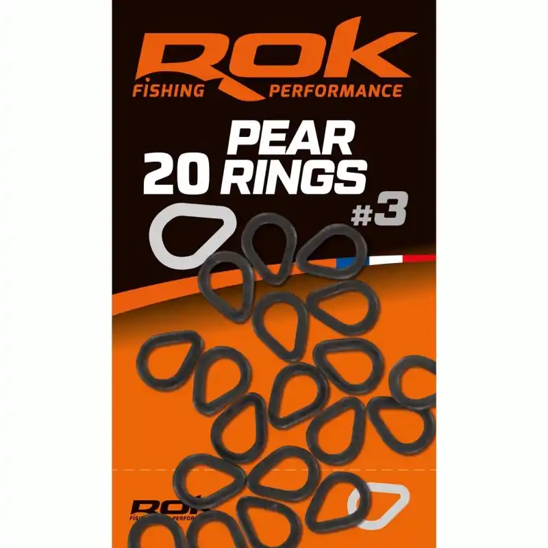 PEAR RING _3 – ANNEAU POIRE _3 – 3X4MM ROK FISHING PERFORMANCE Vente Flash