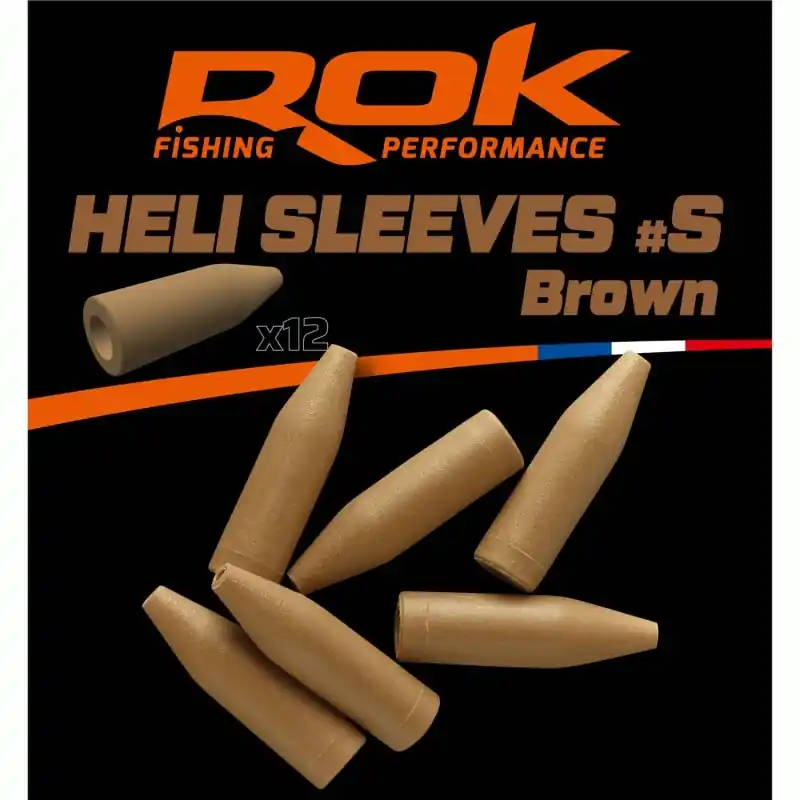 HELI SLEEVE _S BROWN – MANCHON HELICOPTER _S MARRON ROK FISHING PERFORMANCE Affaire À Saisir