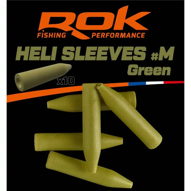 HELI SLEEVE _M GREEN – MANCHON HELICOPTER _M VERT ROK FISHING PERFORMANCE Meilleur Prix