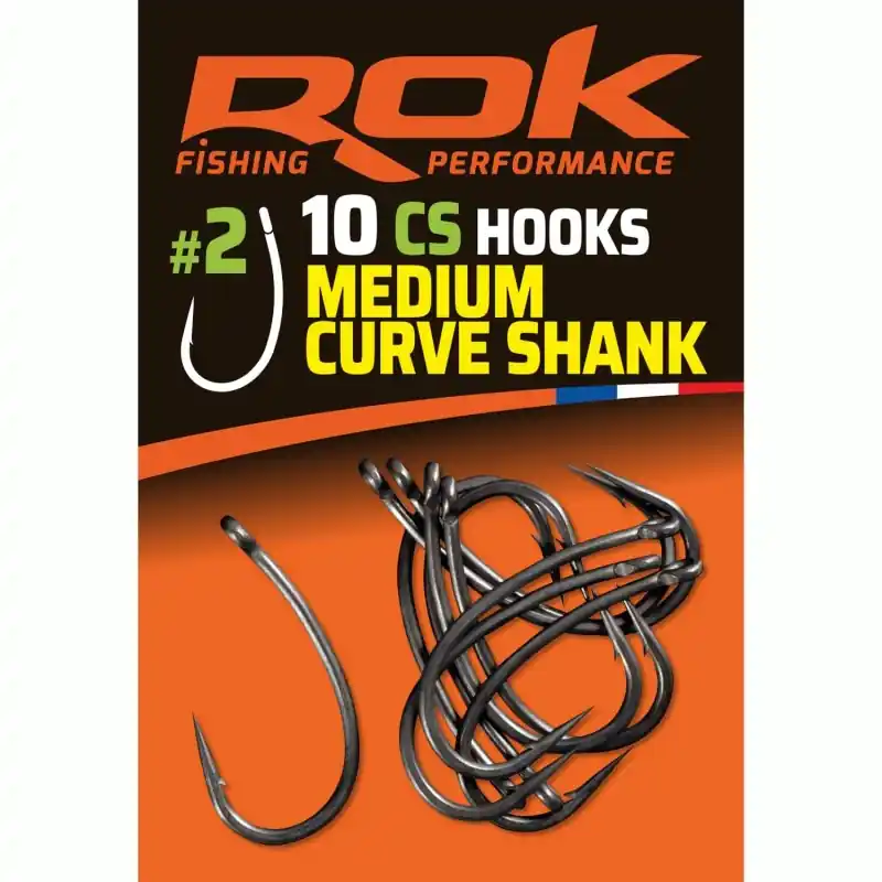 Paiement Sécurisé CS _2 – MEDIUM CURVE SHANK HOOKS _2 – HAMECONS MEDIUM CURVE SHANK _2 ROK FISHING PERFORMANCE