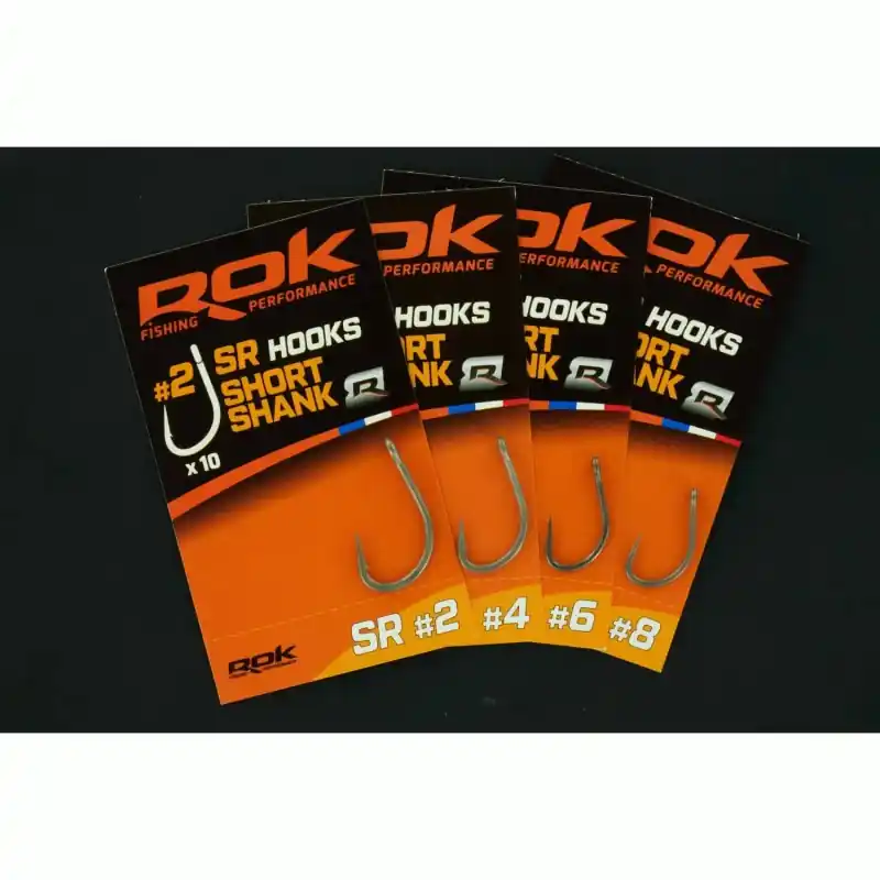 SR _2 – SHORT SHANK R HOOKS _2 – HAMECONS SHORT SHANK R _2 ROK FISHING PERFORMANCE Commande En Gros