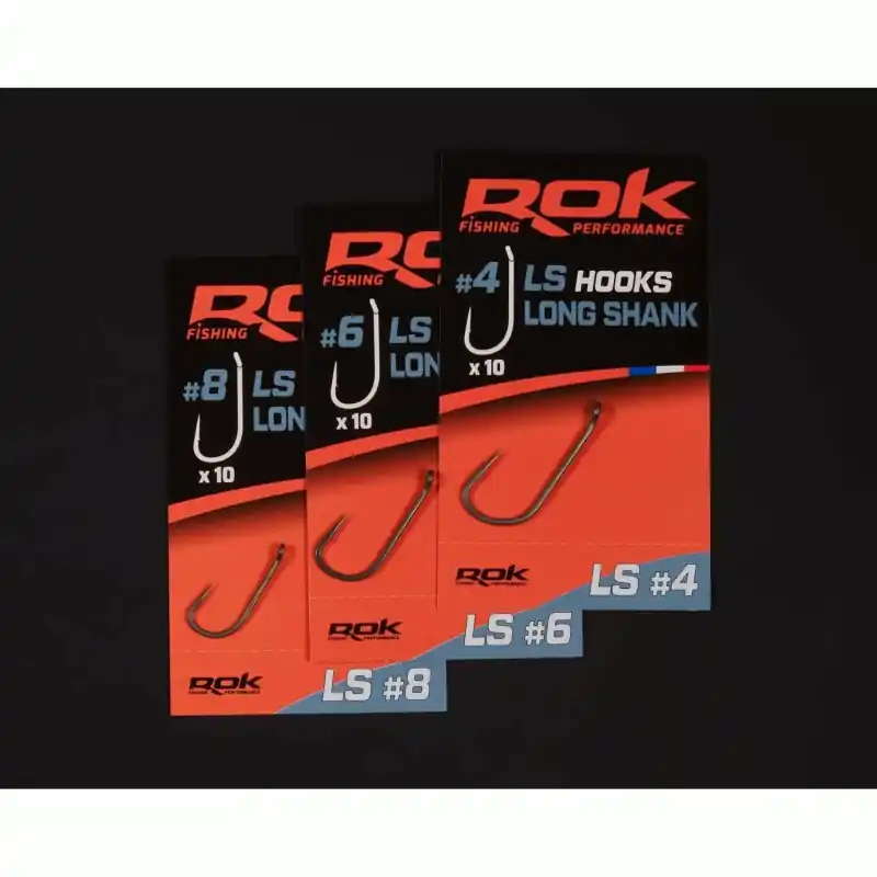 LS _6 – LONG SHANK HOOKS _6 – HAMECONS LONG SHANK _6 ROK FISHING PERFORMANCE Achetez Aujourd&rsquo;hui
