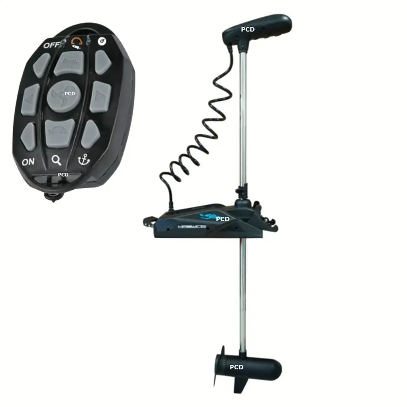 Authentique Moteur Electrique Haswing Cayman-B 80Lbs 24V Fonction GPS Version G 1.6 Arbre de 250cm