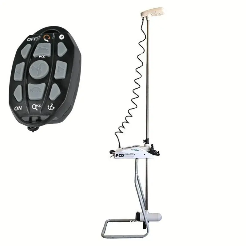 Moteur Electrique Haswing Cayman-B 80Lbs 24V Fonction GPS Blanc Version G 1.6 Arbre de 183cm Prix Réduit
