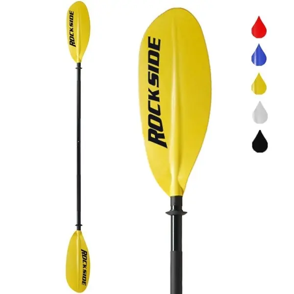 Pagaie kayak Rockside – alu – 4 parties – 220 cm Soldes
