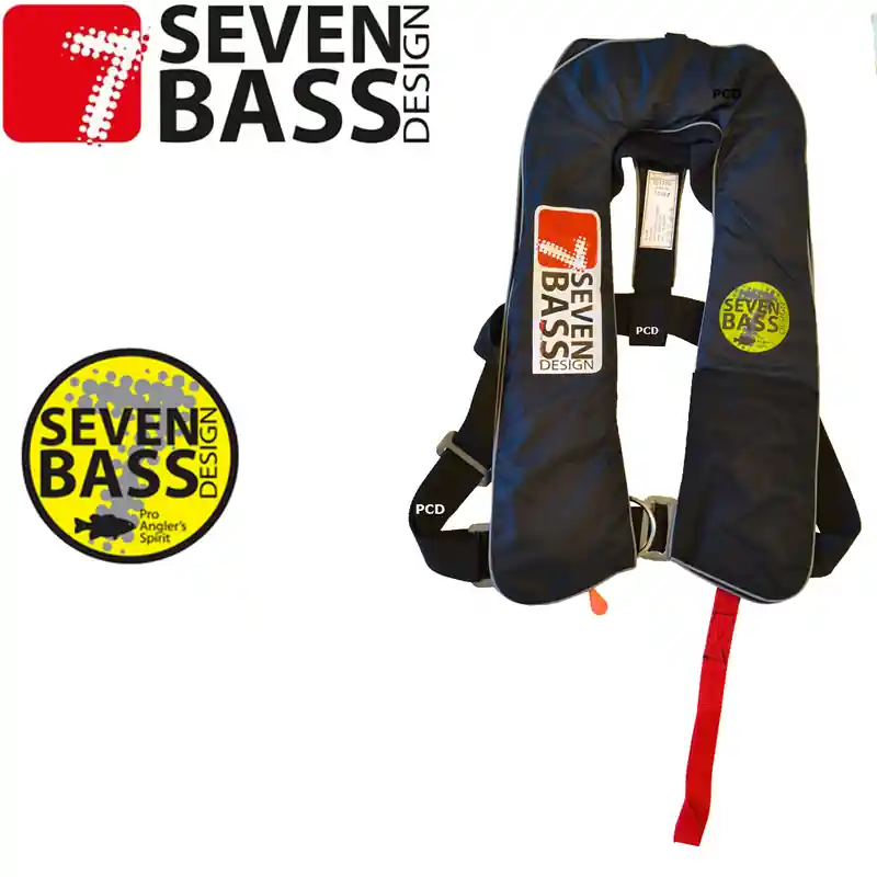 Prix Choc GILET DE SAUVETAGE SEVEN BASS LEGACY 150N FULL BLACK