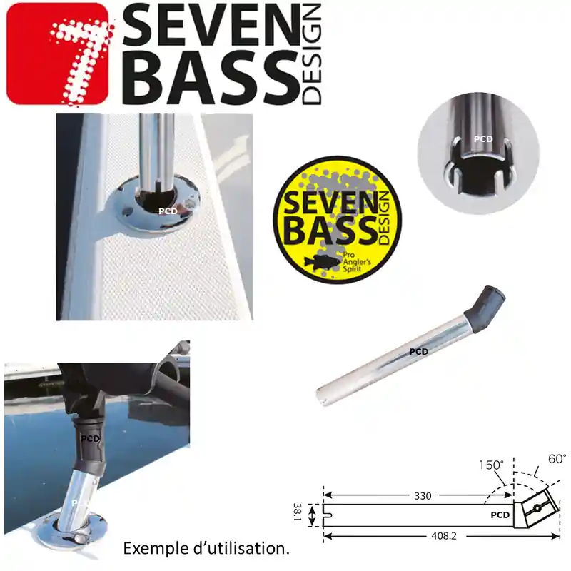 Livraison Express RALLONGE PLUG&GO REHAUSSE ELBOW SEVEN BASS