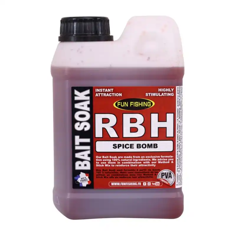 RBH BAIT SOAK SYSTEM – 1L – MONSTER CRAB FUN FISHING Produit De Marque