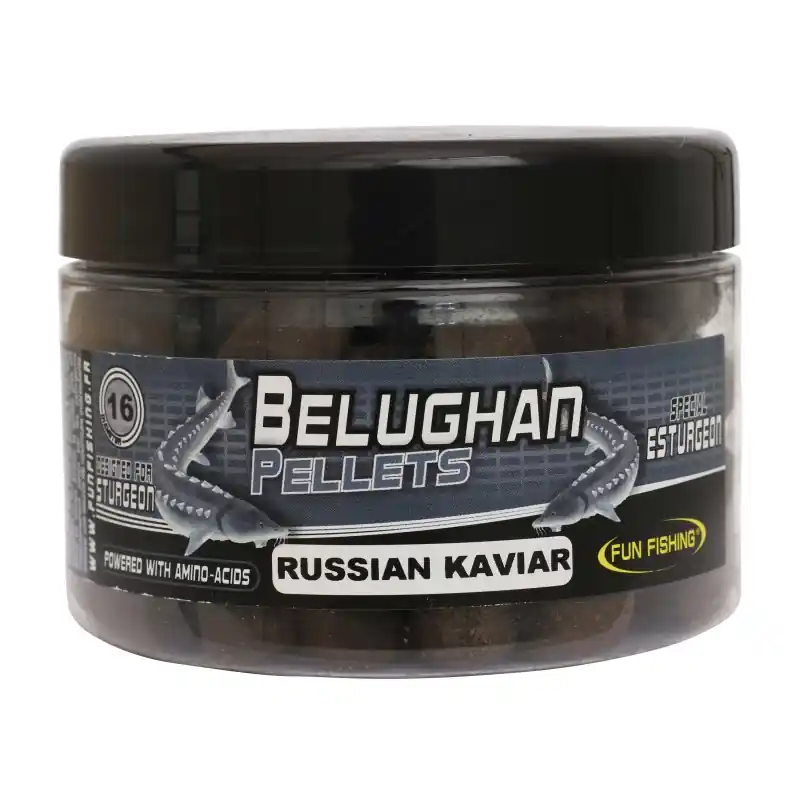 BELUGHAN – PELLETS PERCES – 250GR – 16MM – RUSSIAN KAVIAR FUN FISHING Top Vente