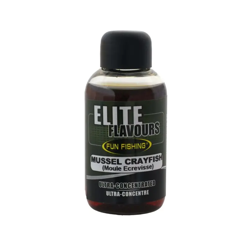 ELITE FLAVOUR – 50ML – MUSSEL & CRAYFISH FUN FISHING Must-Have