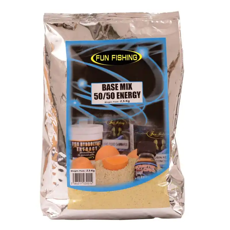 Réduction BASE MIX 50/50 2KG FUN FISHING