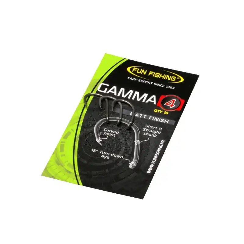 Commande En Gros HAMECONS SERIE GAMMA – TEFLONNE (X10) – TAILLE 4 FUN FISHING