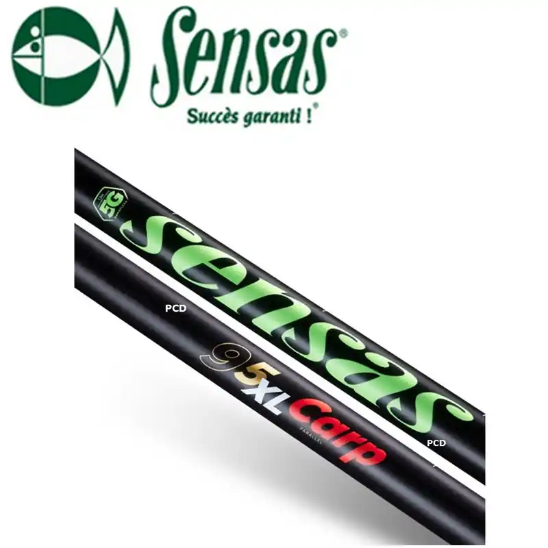 Authentique CANNE SENSAS NANOFLEX 5G PARALLEL FINESSE 95XL CARP 13M00