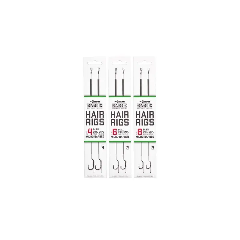 BASIX HAIR RIGS WIDE GAPE KORDA Populaire