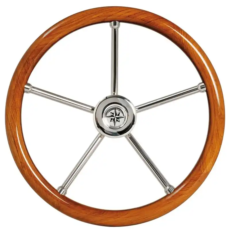 Volant Osculati avec couronne en teck Meilleure Vente