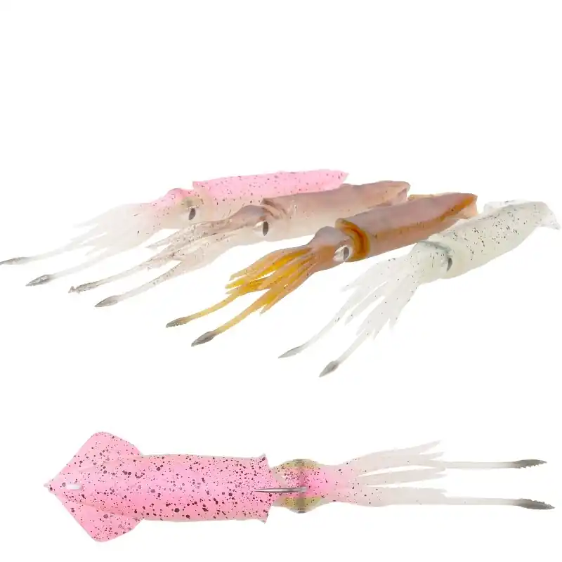 Vente Flash Leurre souple Calamar Savage gear 3D TPE Swim Squid – 25 cm 110 gr Green eye 1PCS