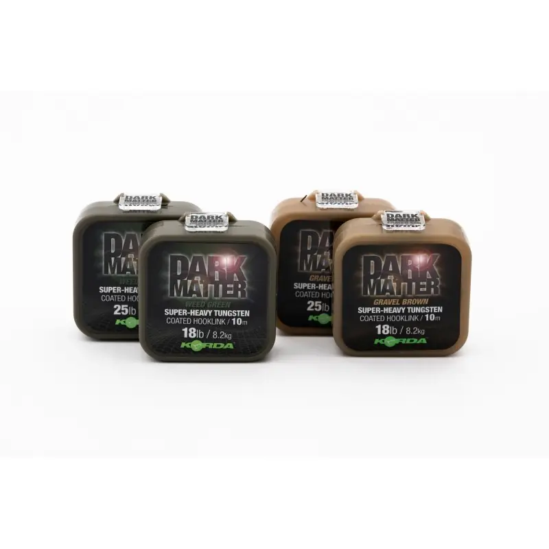 DARK MATTER TUNGSTEN COATED BRAID KORDA Produit De Marque