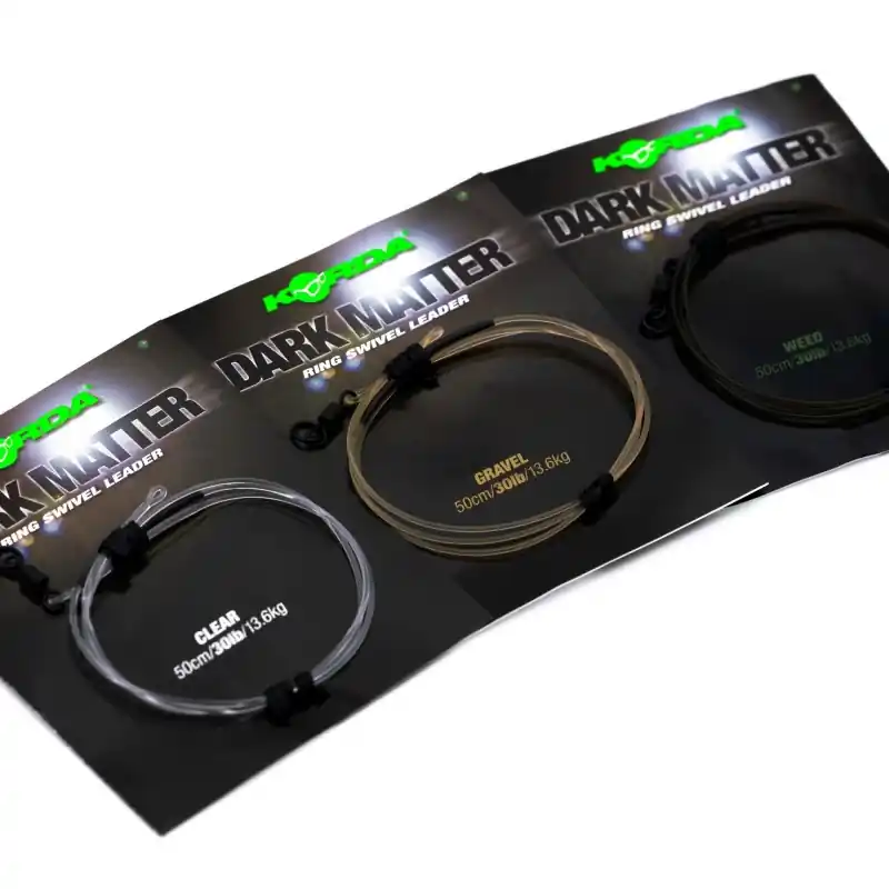 Expédition Rapide DARK MATTER LEADER SIZE 8 RING SWIVEL KORDA
