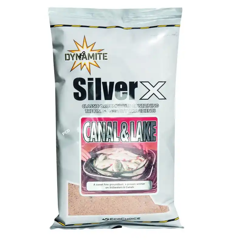 Amorce Dynamite Baits Silver X Canal Et Lake Groundbait 900G Promotion Saisonnière