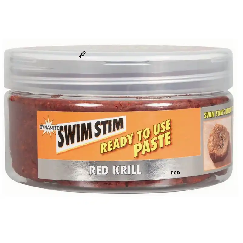 Achat Immédiat Pâte D‘Enrobage Dynamite Baits 250G Swim Stim Ready Paste Red Krill