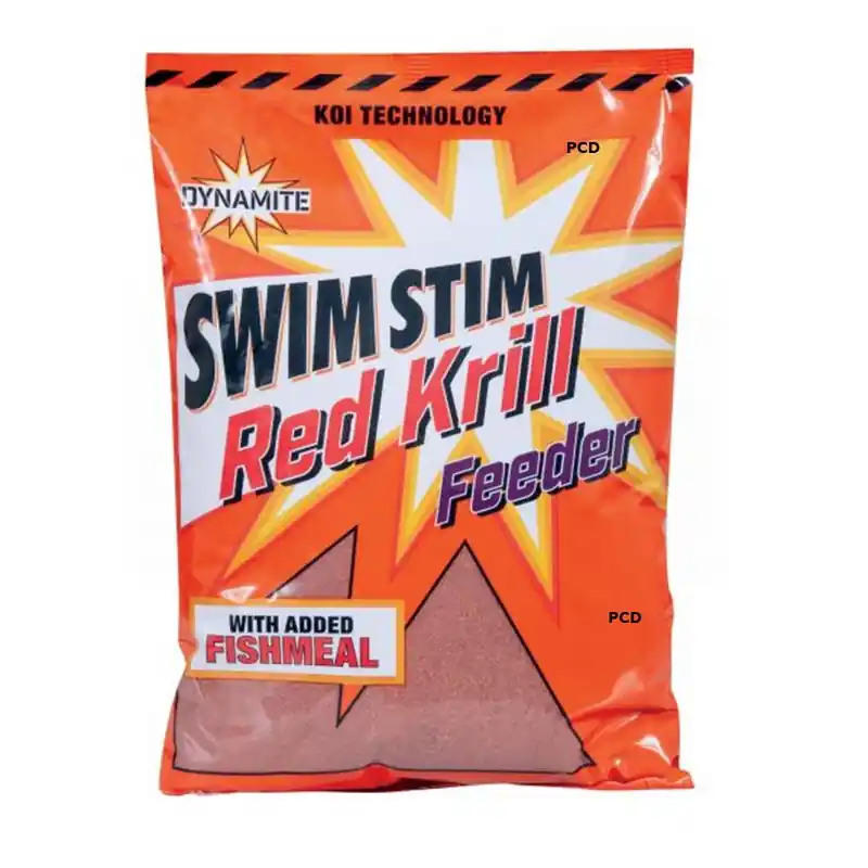 Prix Réduit Amorce Dynamite Baits 1KG800 Swim Stim Feeder Mix Red Krill