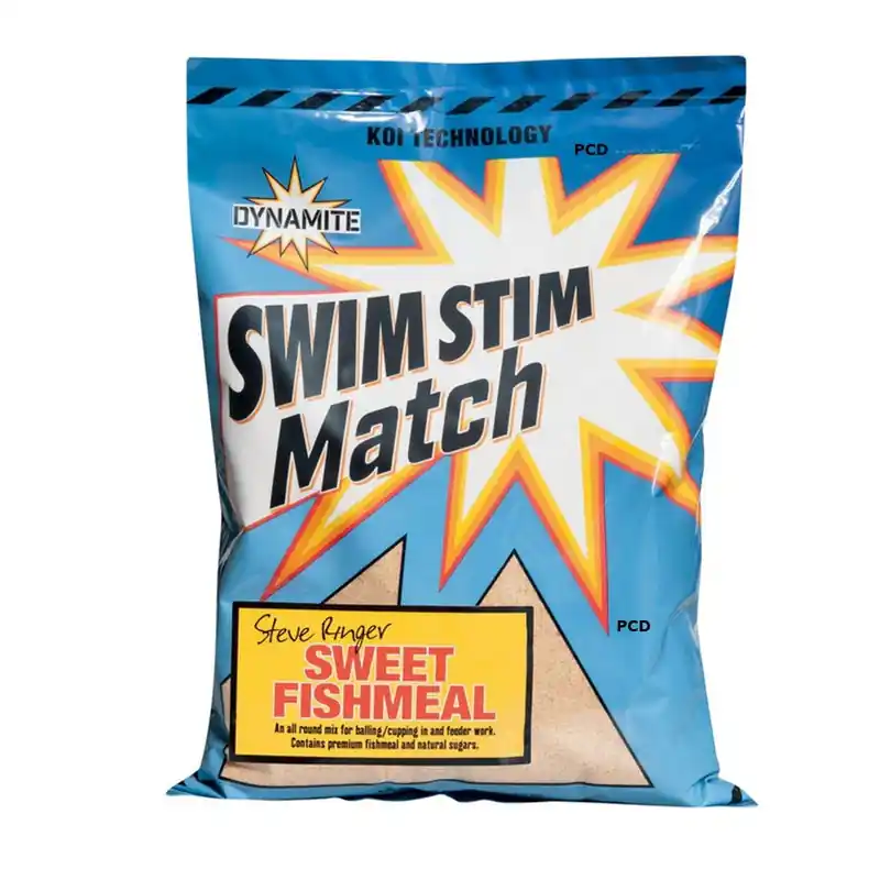 Achat Immédiat Amorce Dynamite Baits Swim Stim Match Steve Ringer Sweet Fishmeal Groundbait 1KG800