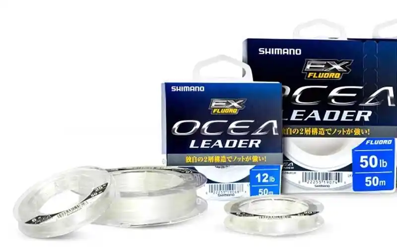 Nylon Shock Leader Shimano Ocea Leader EX Fluoro 50m – 97/100 100lbs Livraison Express