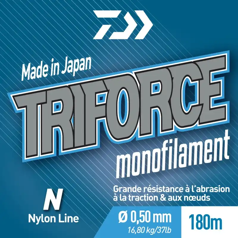 Top Vente Nylon Daiwa Triforce Bleu