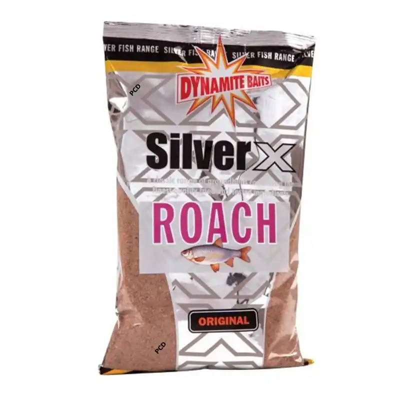 Prix Réduit Amorce Dynamite Baits Silver X Roach Groundbait 900G