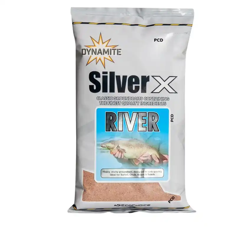Vente Flash Amorce Dynamite Baits Silver X River Groundbait 900G