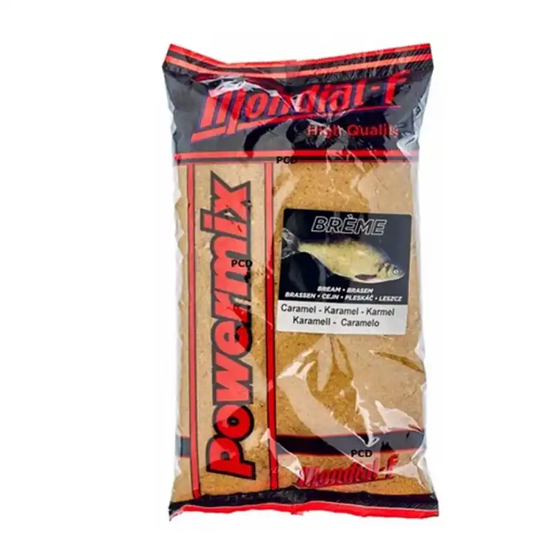 Amorce Powermix Mondial-F Bream Caramel 1KG Offre Du Jour