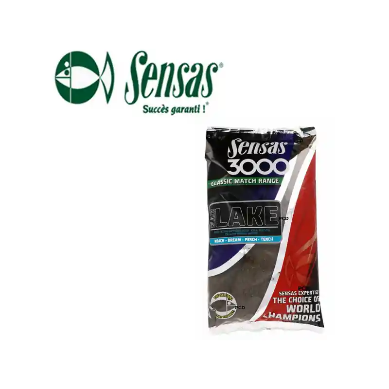 Acheter Direct AMORCE SENSAS 3000 UK BLACK LAKE 1KG