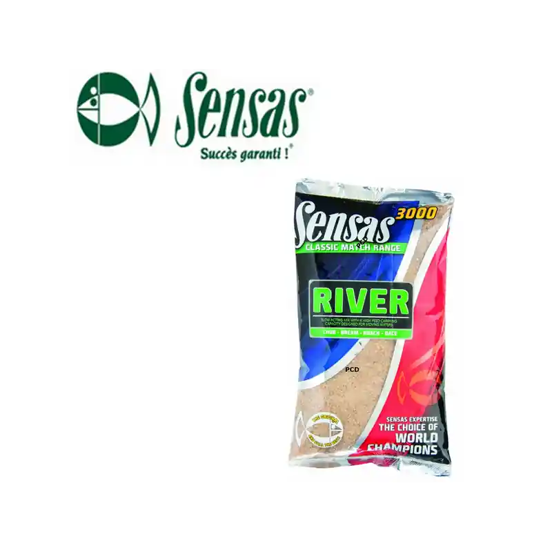 AMORCE SENSAS 3000 UK RIVER 1KG Dernier Modèle