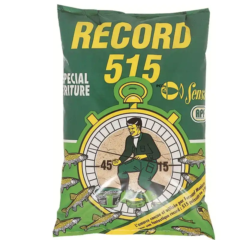 Amorce Sensas 3000 Friture Record 515 Jaune 800g Meilleure Vente