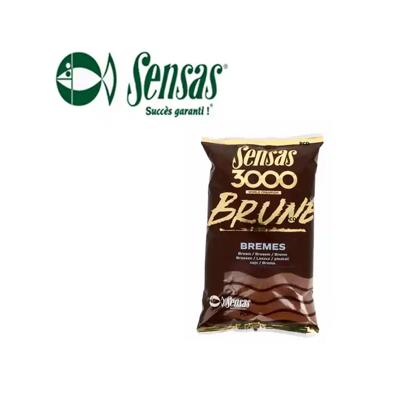 AMORCE SENSAS 3000 BRUNE BREME 1KG Bon Plan