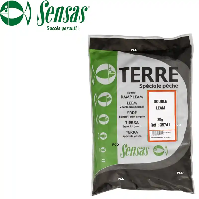 TERRE DOUBLE LEAM STANDARD SENSAS 2KG Remise
