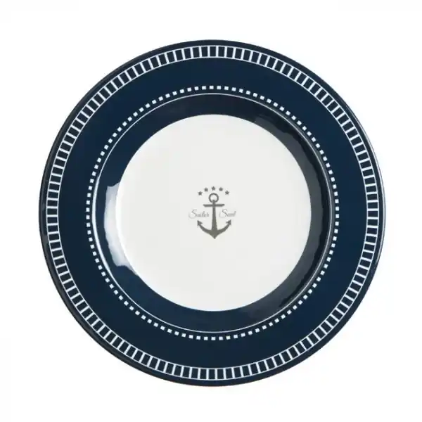 Achetez Aujourd&rsquo;hui Assiette Dessert Marine Business – Collection Sailor Soul – 6 Pièces