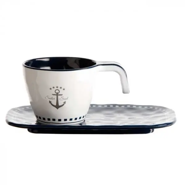 Paiement Sécurisé Tasse à café Marine Business – Collection Sailor Soul – 6 Pièces