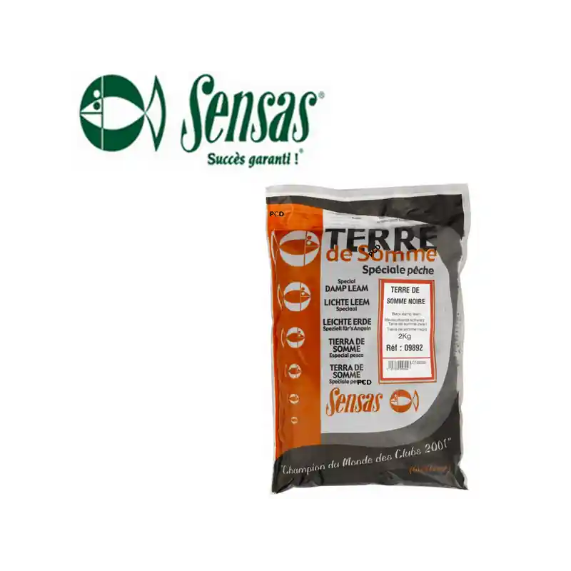TERRE DE SOMME NOIRE SENSAS 2KG Remise