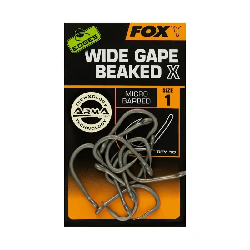 EDGES WIDE GAPE BEAKED X SIZE 2 FOX Usine Directe