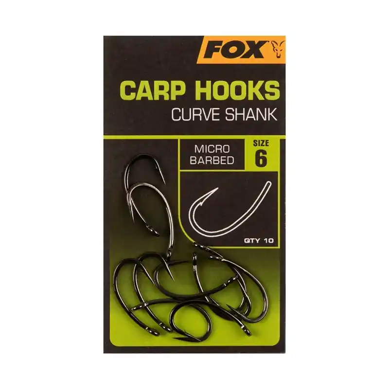 Vente Directe FOX CARP HOOKS – CURVE SHANK – SIZE 4 FOX