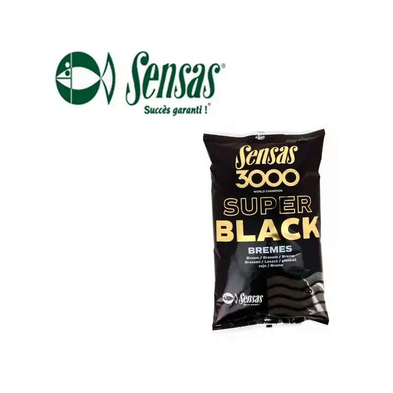 AMORCE SENSAS 3000 SUPER BLACK BREMES 1KG Affaire À Saisir