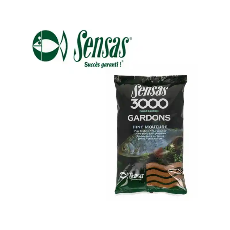 Vente Flash AMORCE SENSAS 3000 GARDONS FINE MOUTURE 1KG