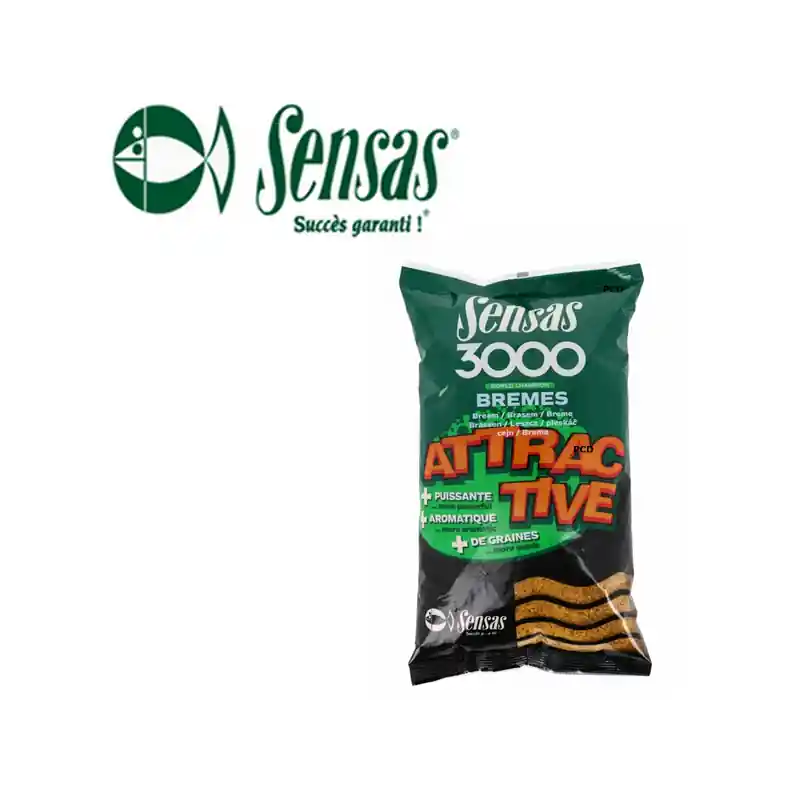 AMORCE SENSAS 3000 ATTRACTIVE BREMES 1KG Marque