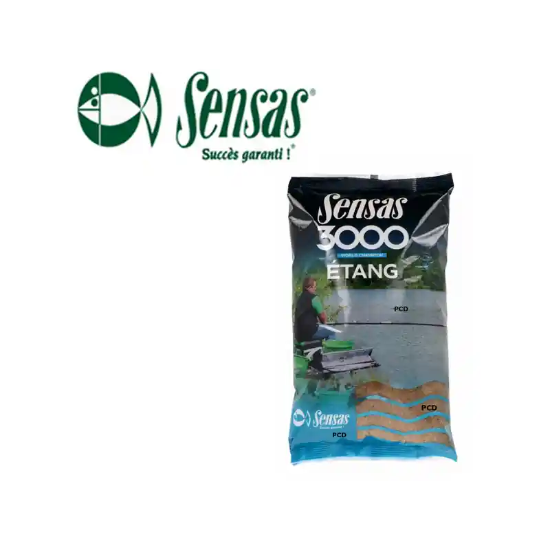 AMORCE SENSAS 3000 ETANG 1KG Bon Plan