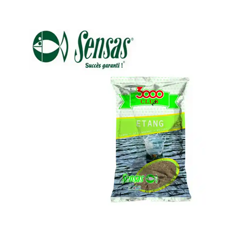 AMORCE SENSAS 3000 CLUB ETANG 1KG Certifié