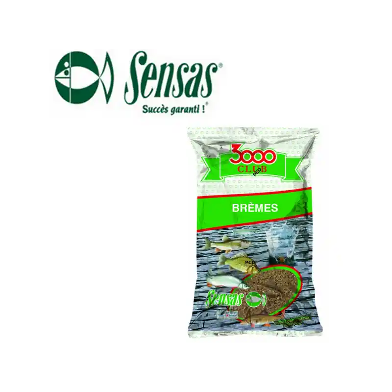 AMORCE SENSAS 3000 CLUB BREMES 2KG500 Nouveauté