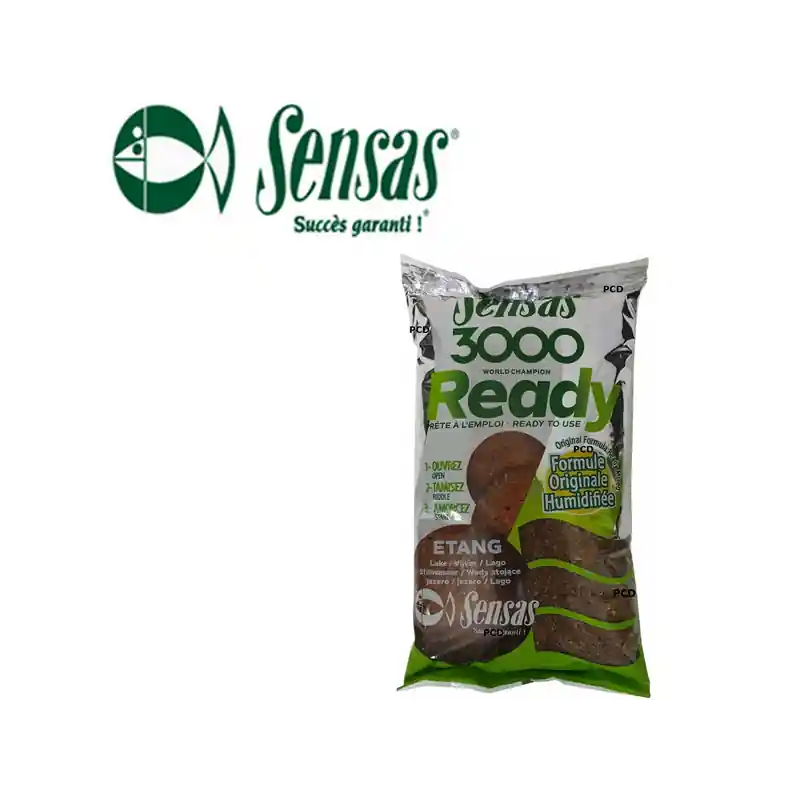 AMORCE SENSAS 3000 READY ETANG SENSAS 1KG250 Vente Directe